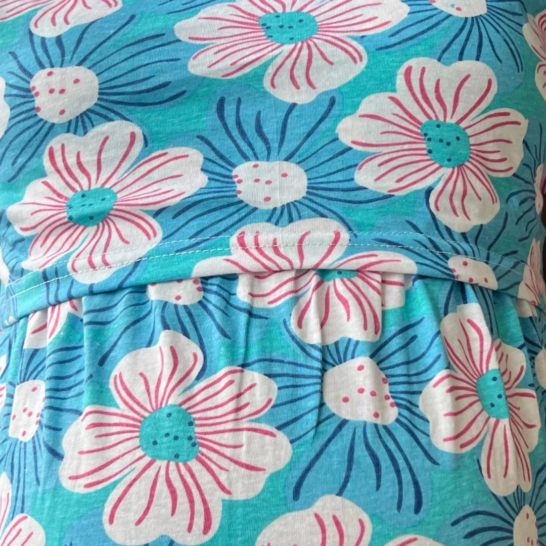 Kidmum Maternity Feeding Loungewear BlueLoom